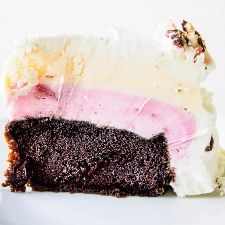neapolitan ice cream cake