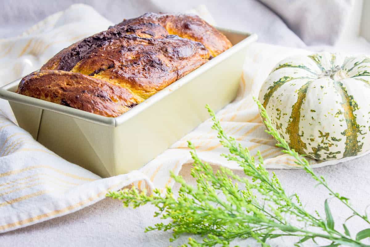 pumpkin brioche