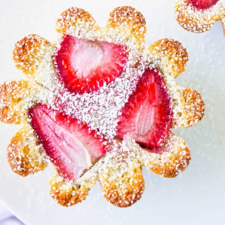 friands recipe close up image