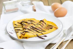 pumpkin crepes
