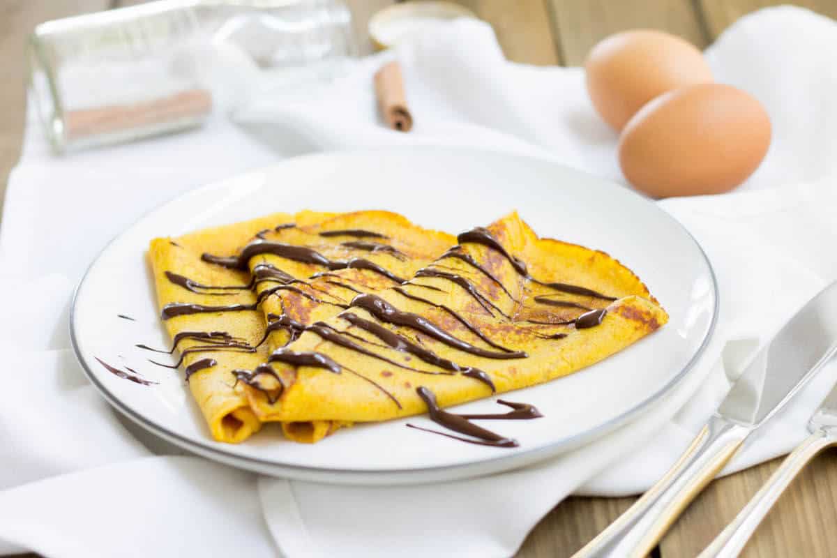 pumpkin crepes