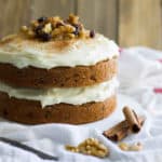 spiced walnut cake