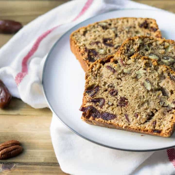banana date nut bread