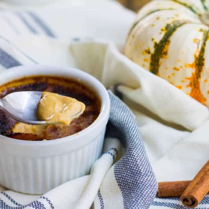 pumpkin creme brulee