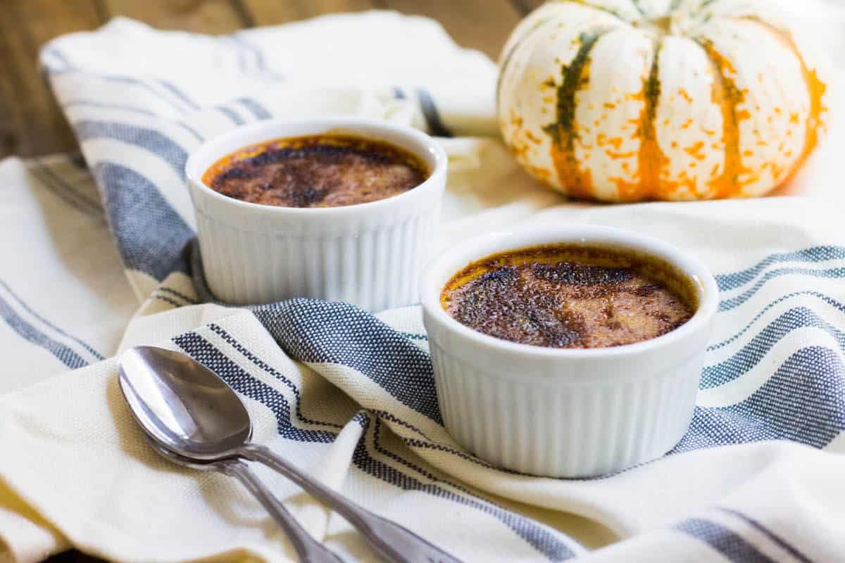 pumpkin crème brûlée image