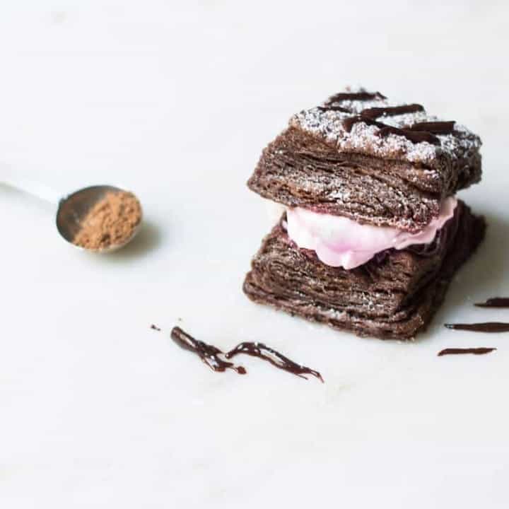 chocolate puff pastry