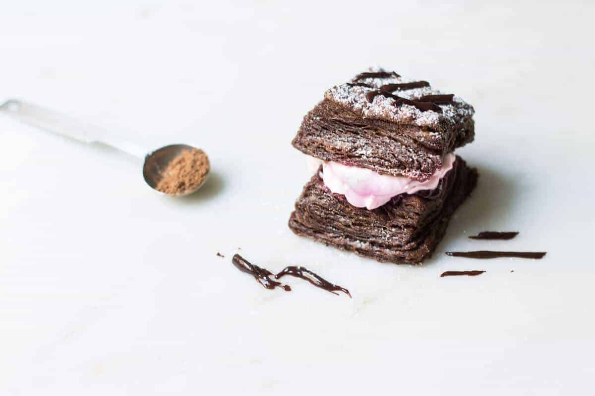 chocolate puff pastry