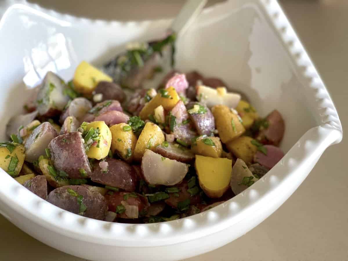 french potato salad recipe image