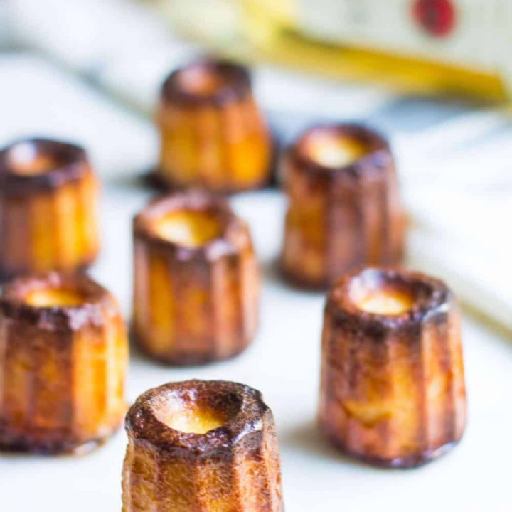 Cannelés bordelais made at home