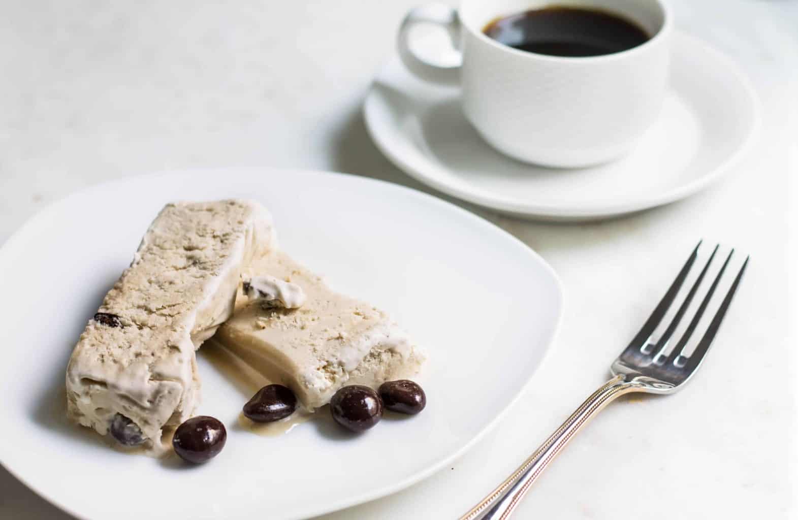 parfait au cafe