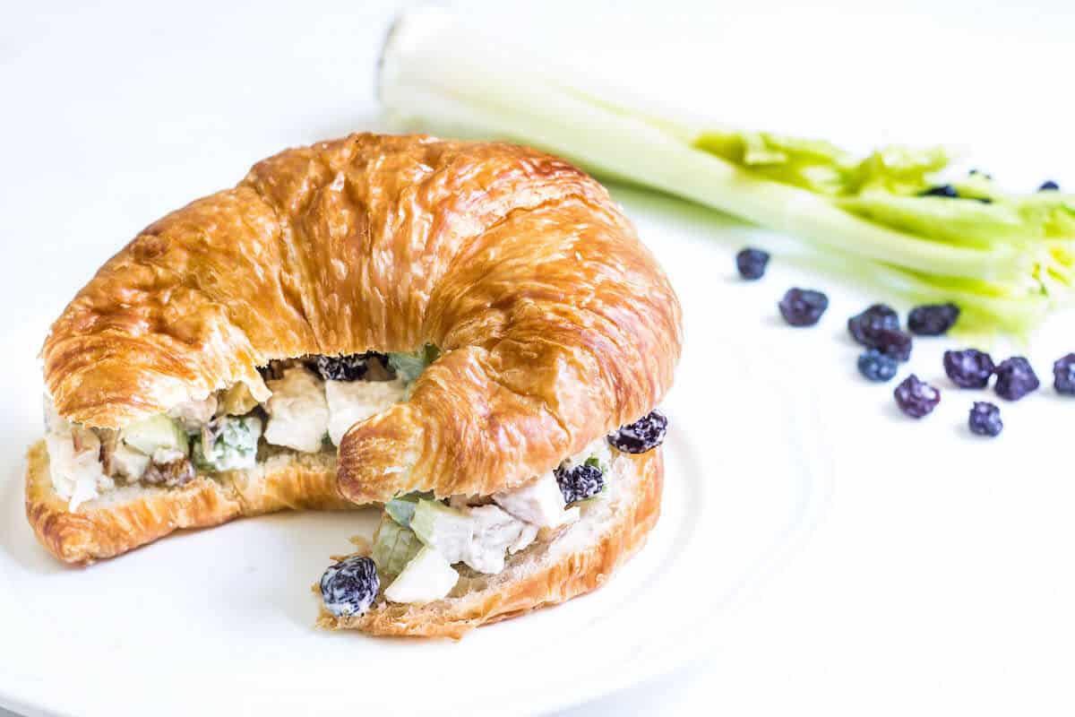 french chicken salad sandwich