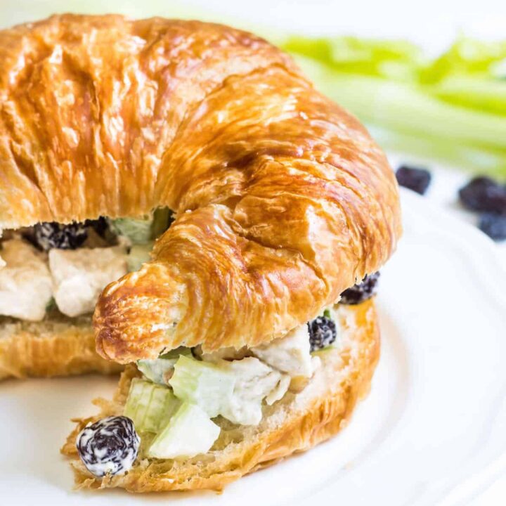 french chicken salad sandwich