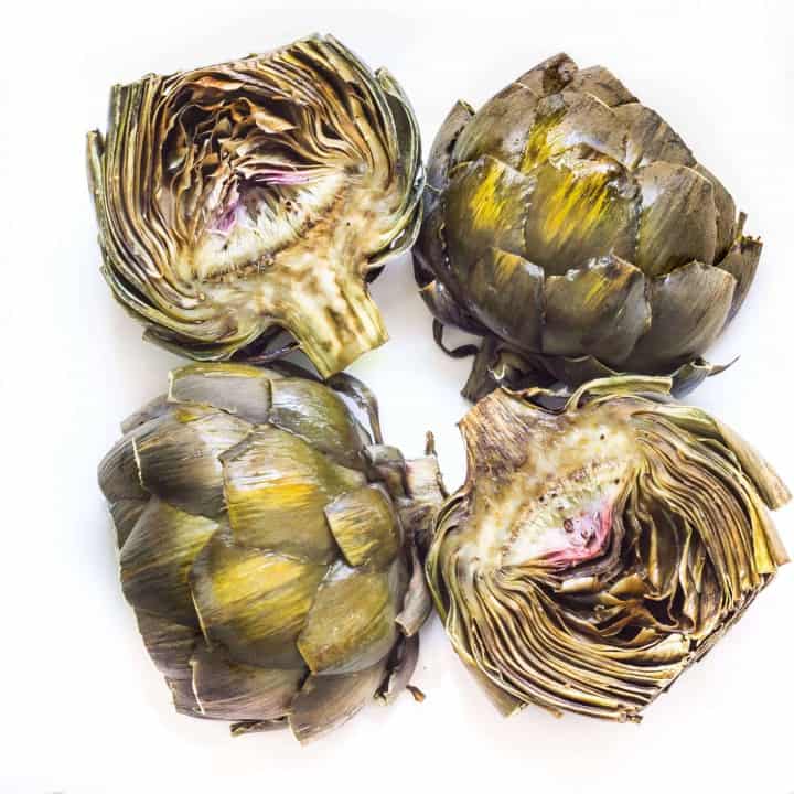 roasted artichokes