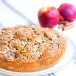 nectarine crumb cake
