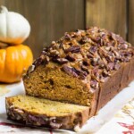Pumpkin Bread with Dulce de Leche