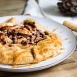 Apple Galette: The Easy Way to Make Pie! Recipe via MonPetitFour.com