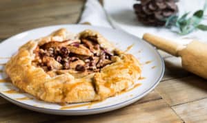 Apple Galette: The Easy Way to Make Pie! Recipe via MonPetitFour.com