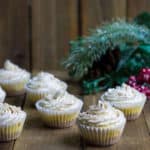 Eggnog Cream Tarts: bite-size and perfect for your holiday party! Recipe via MonPetitFour.com