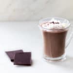 Rich and luxurious hot chocolate done the French way! Recipe via MonPetitFour.com