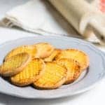 French Butter Cookies, also known as sables. Sweet, salty, and buttery! Easy cookies that are incredibly irresistible. Recipe via MonPetitFour.com
