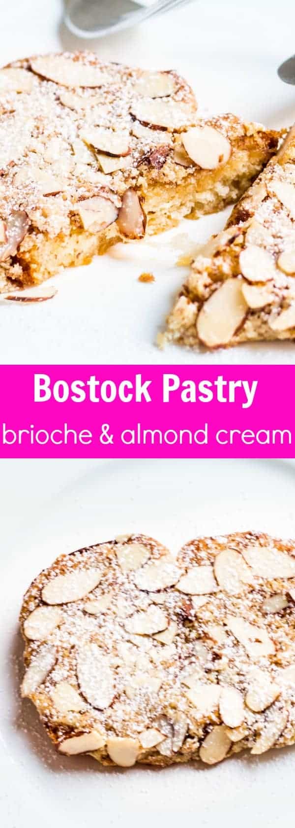 Bostock Pastry: baked brioche with almond cream. Perfect for breakfast or dessert; recipe via MonPetitFour.com