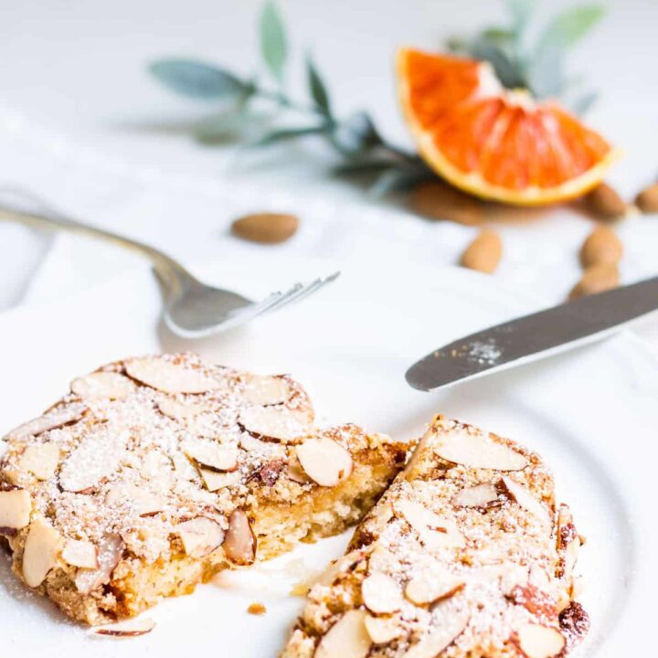 Bostock Pastry: baked brioche with almond cream. Perfect for breakfast or dessert; recipe via MonPetitFour.com
