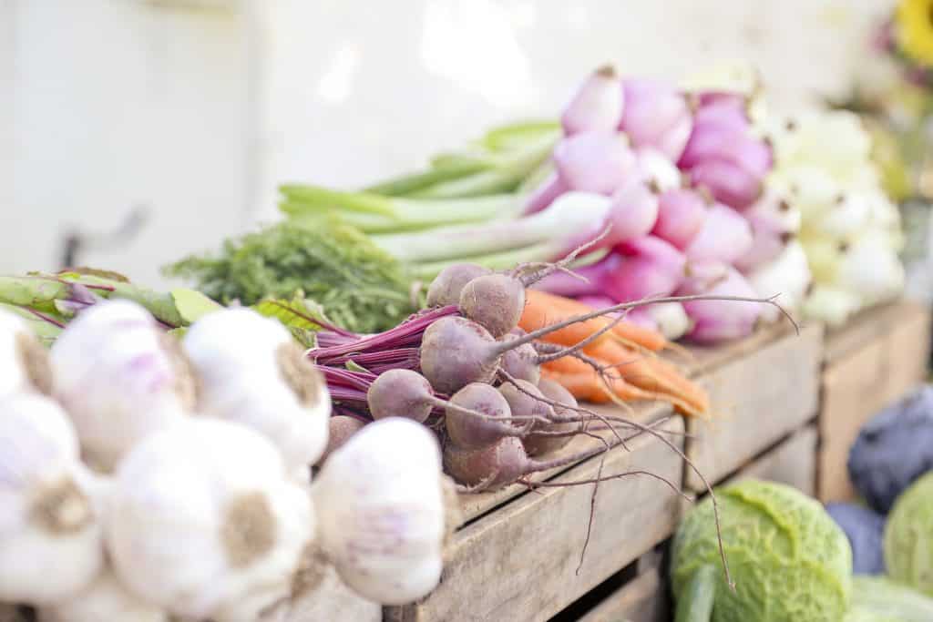 Shopping at the Farmer's Market