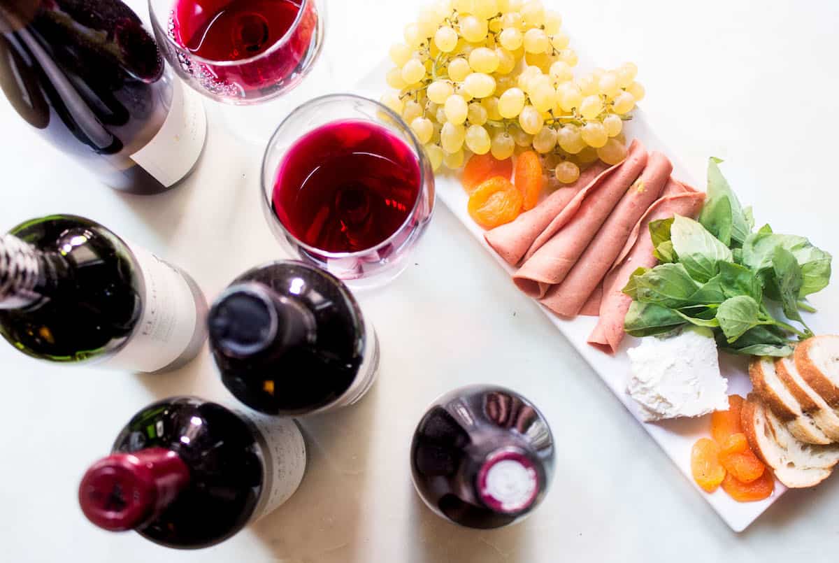 Mediterranean Platter + Garnacha/Grenache Wines