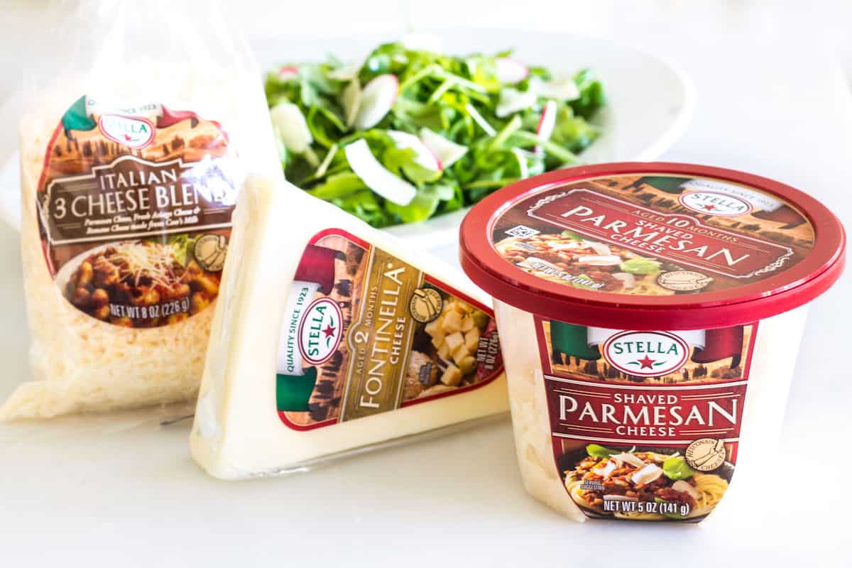 Arugula Salad with Parmesan: a quick and easy, go-to salad for everyday meals and entertaining. French recipe via MonPetitFour.com
