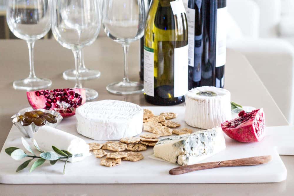 Cheese and Wine Pairings via MonPetitFour.com. Make a cheese board and pair them with tasty, affordable wines. #ad