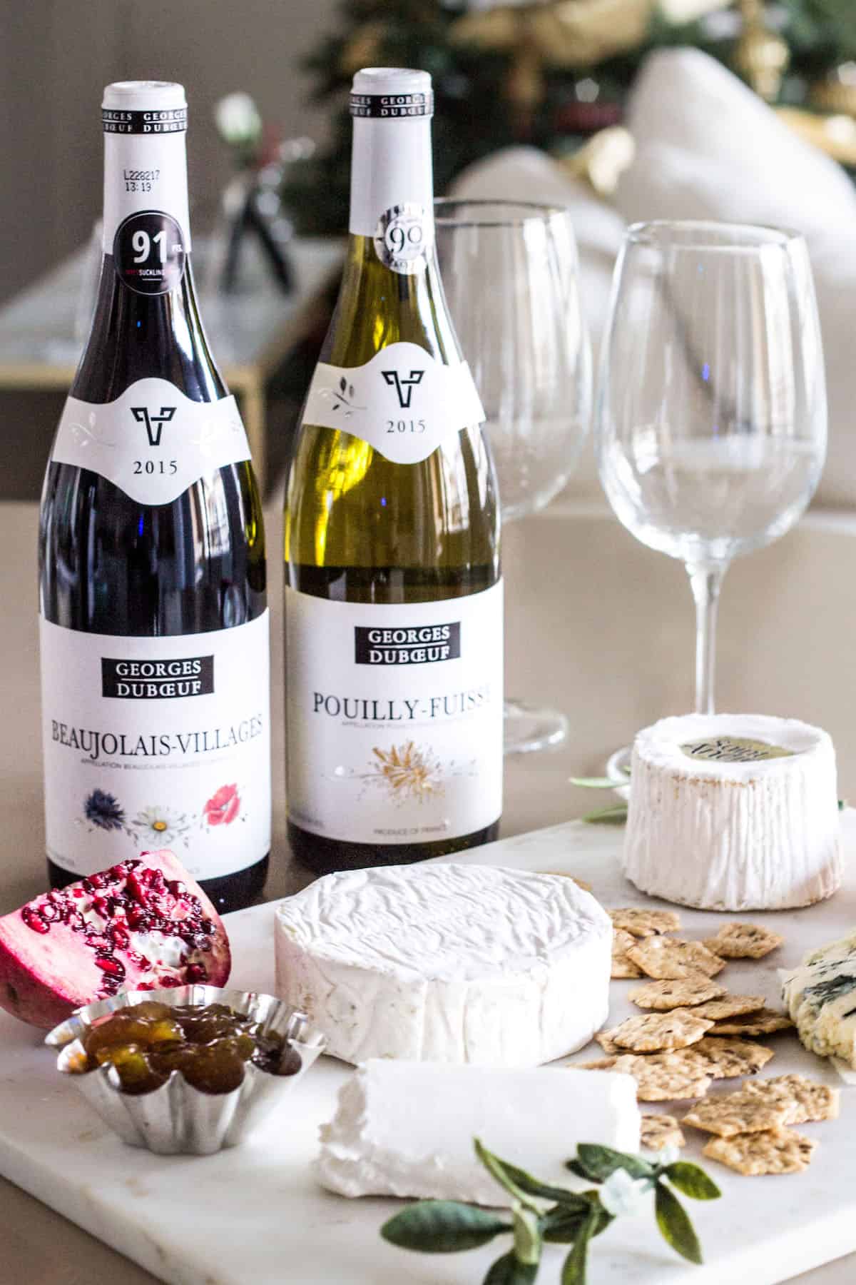 Cheese and Wine Pairings via MonPetitFour.com. Make a cheese board and pair them with tasty, affordable wines. #ad