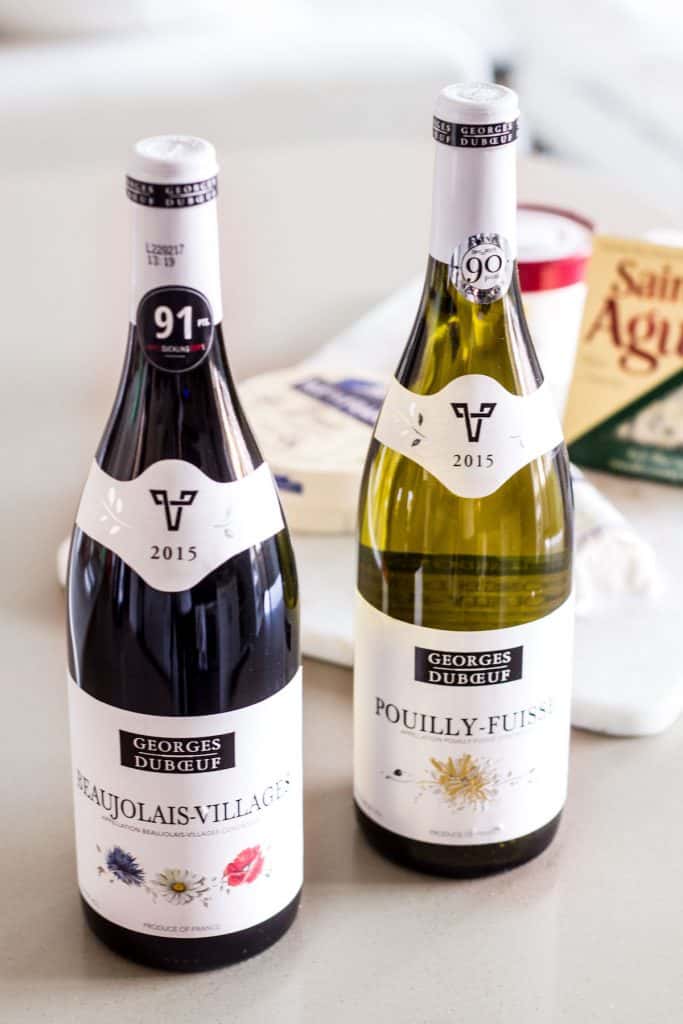Cheese and Wine Pairings via MonPetitFour.com. Make a cheese board and pair them with tasty, affordable wines. #ad