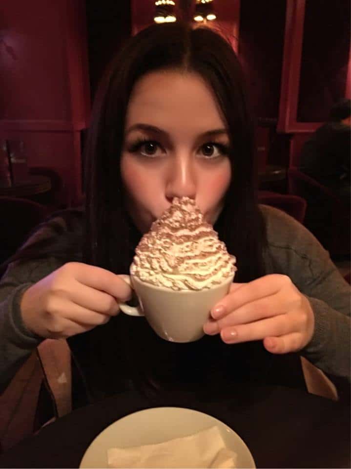 Very large chocolat viennois from Cafe Mabillon