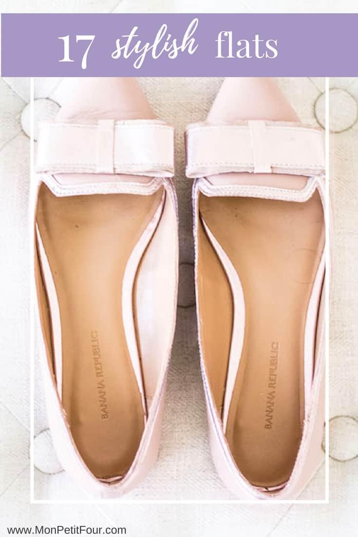 17 Stylish Flats inspired by French fashion and the Parisian wardrobe. via MonPetitFour.com