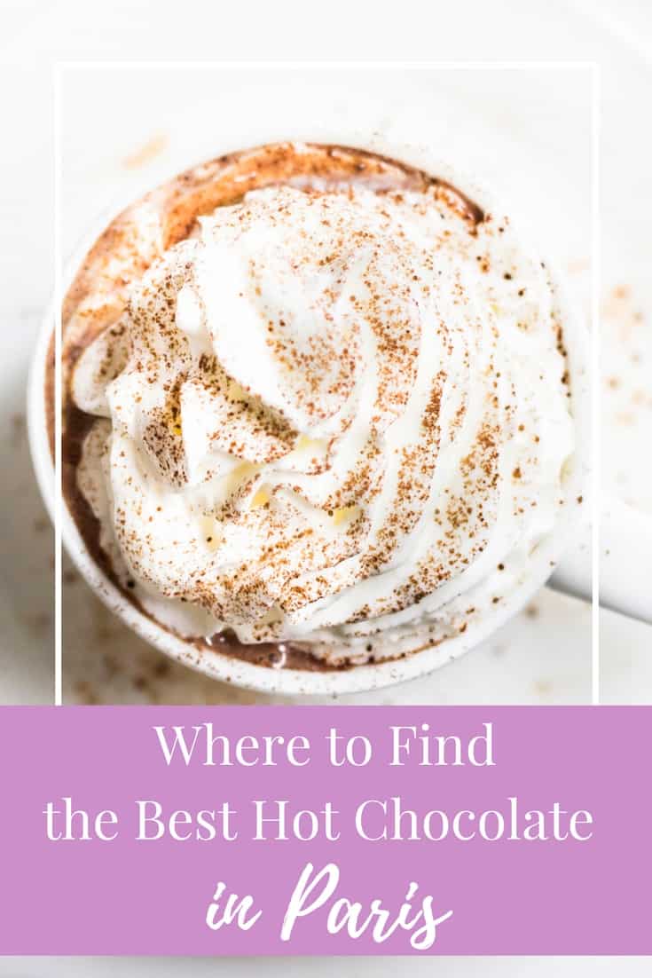 Finding the best hot chocolate in Paris via MonPetitFour.com
