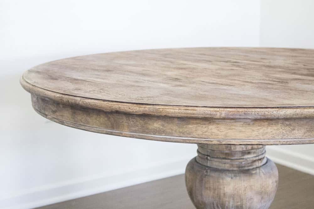 How to Strip Paint Off Wood French Style Dining Table