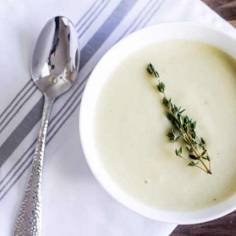 Leek Soup Recipe (Potage Parmentier)