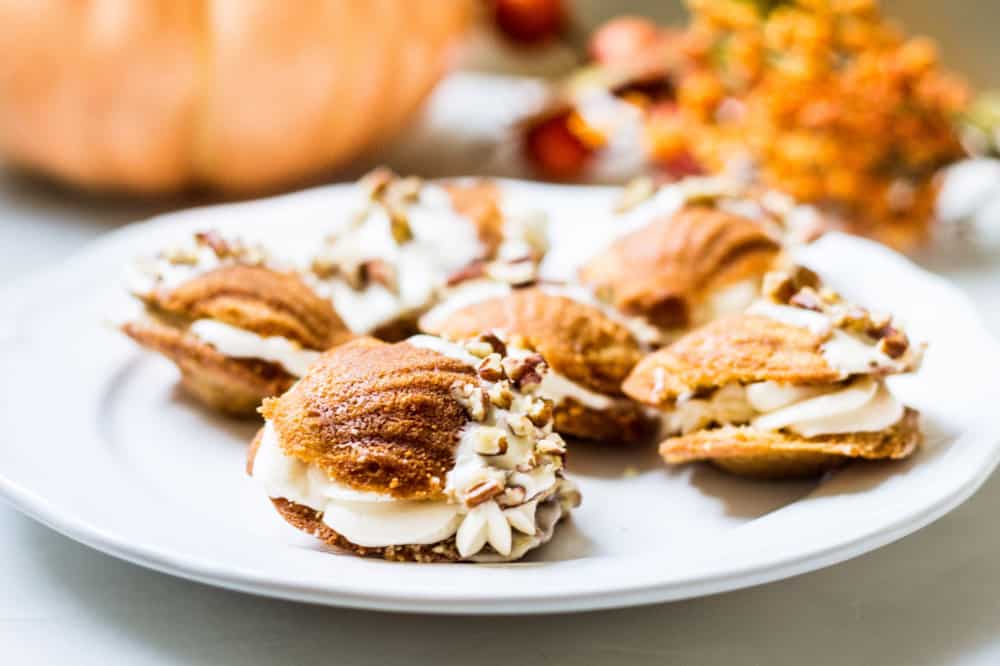 Donsuemor pumpkin spice madeleines