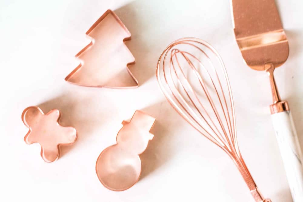 christmas copper cookie cutters
