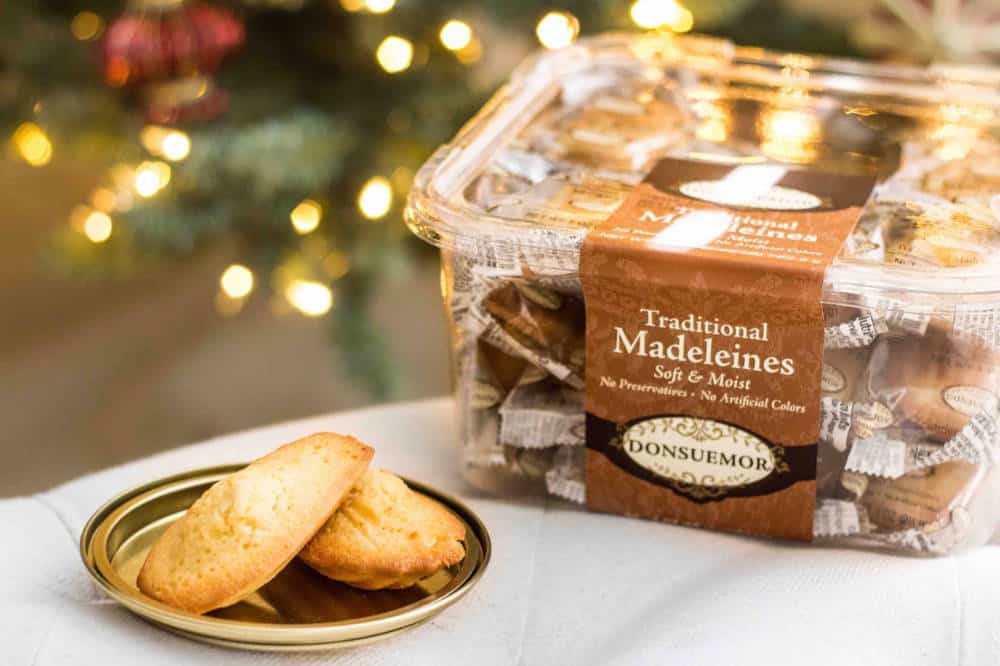 Donsuemor madeleines for Santa