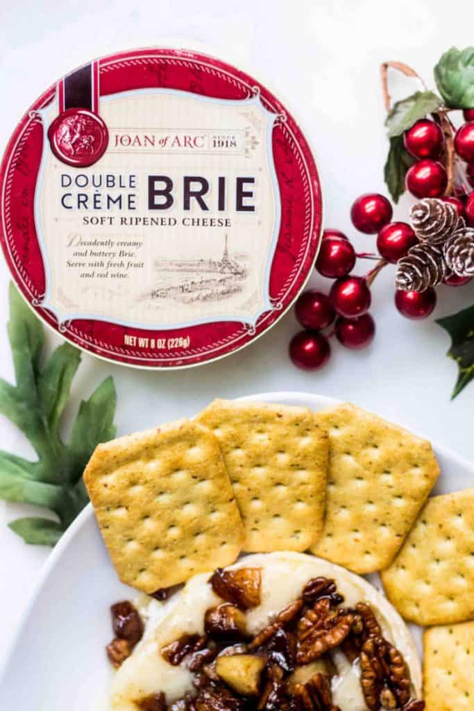 Baked Brie Recipe made with Joan of Arc® Double Creme Brie