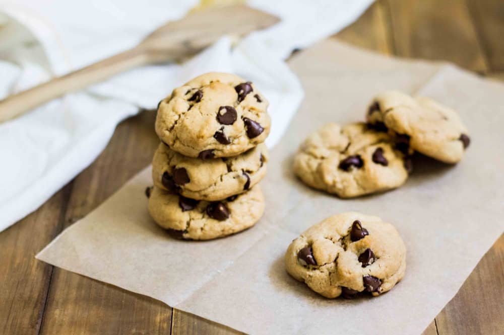 Chewy Peanut Butter Chocolate Chip Cookies Recipe