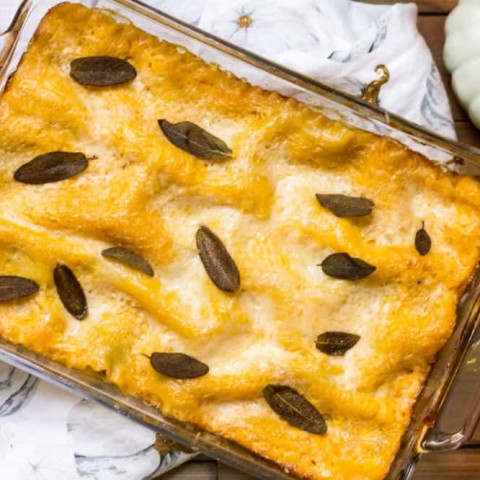 Pumpkin Lasagna Recipe from Mon Petit Four