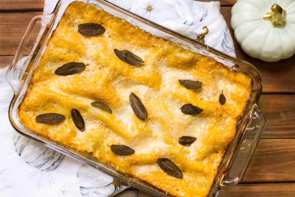 Pumpkin Lasagna Recipe from Mon Petit Four