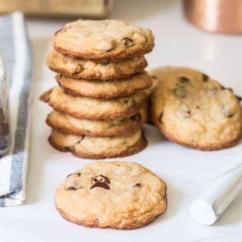 Best Chewy Chocolate Chip Cookies Recipe via MonPetitFour.com