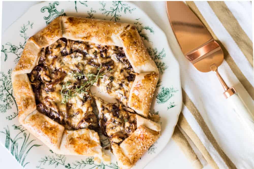 mushroom galette recipe image