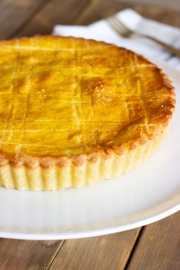 custard cake with crisp topping image