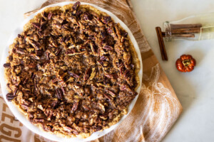 pumpkin pecan pie recipe image