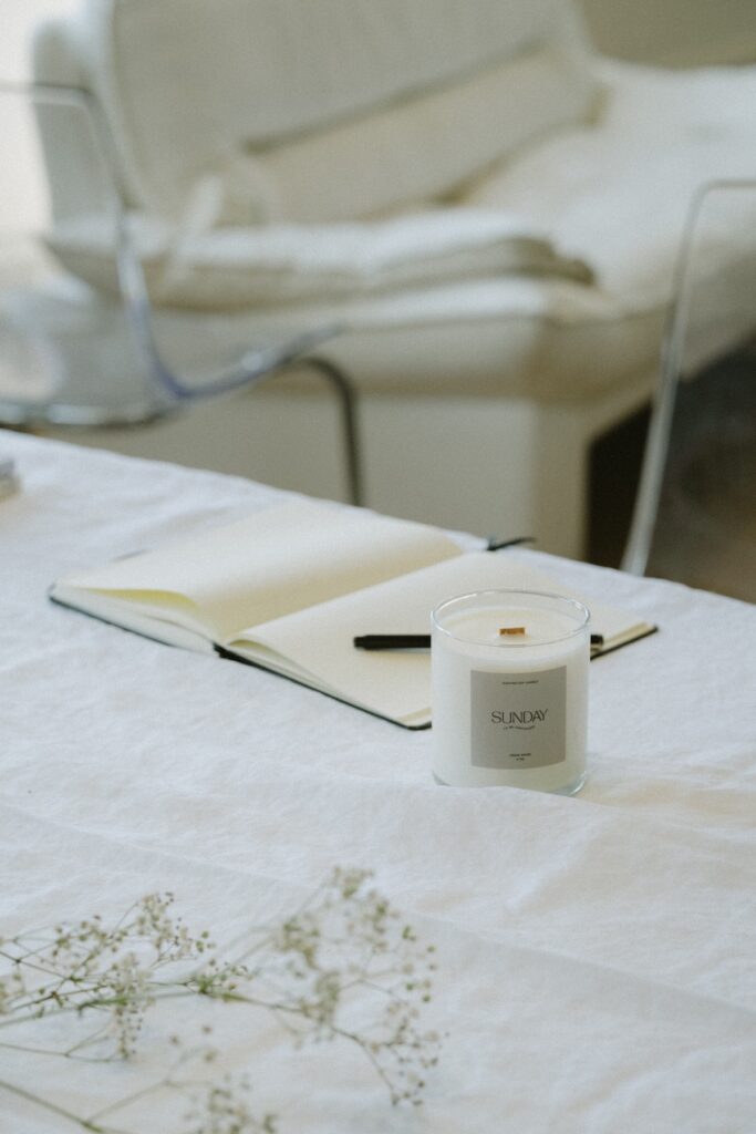 self-care practice of journaling