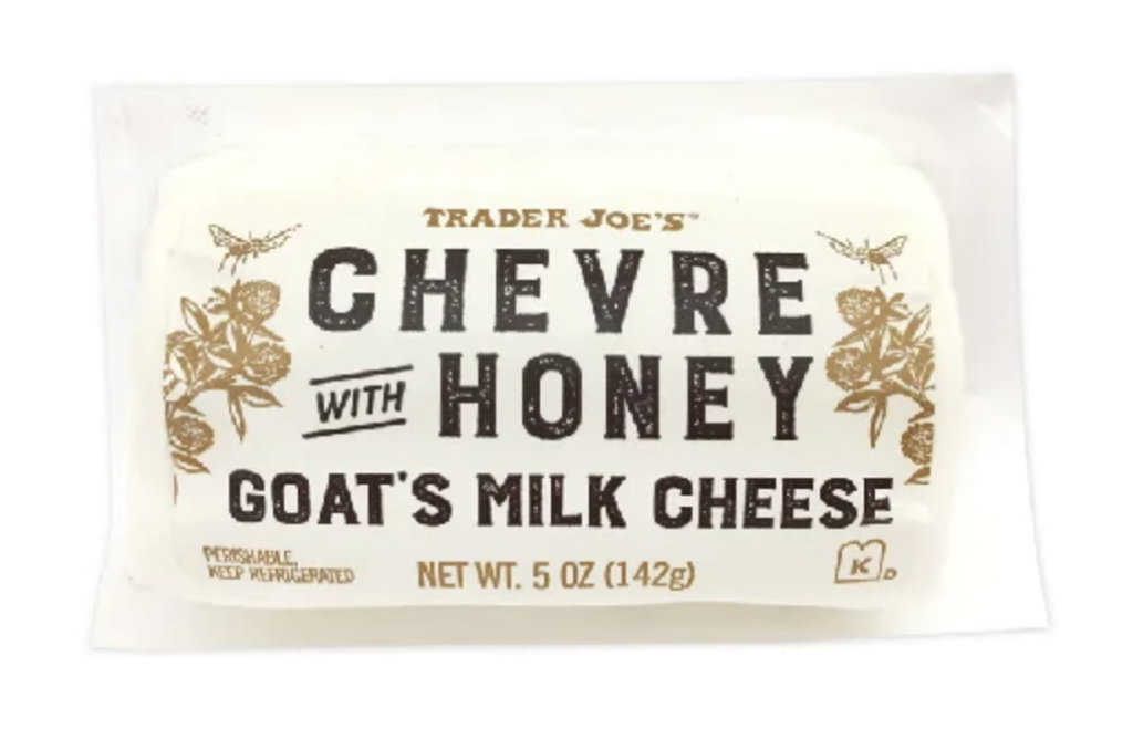 Trader Joe's Chevre with Honey
